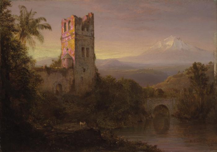 Frederic Edwin Church Chimborazo Volcano oil painting image